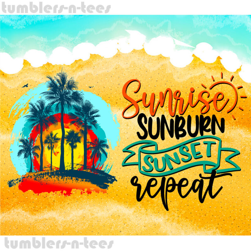 Sunrise Sunburn Sunset Repeat - Image 4