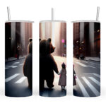 Bear and Child in the City