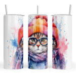 Cat with a Hat and Glasses