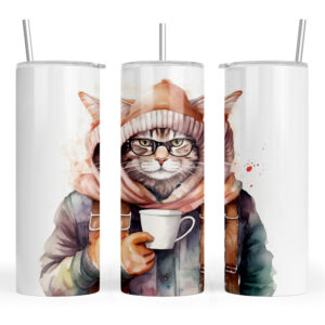 Cat with a Hat and Tea
