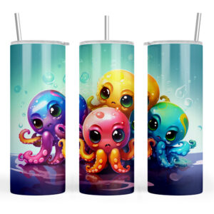 Colourful Octopuses or Octopi