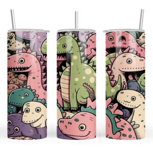 Watercolour Dinosaurs