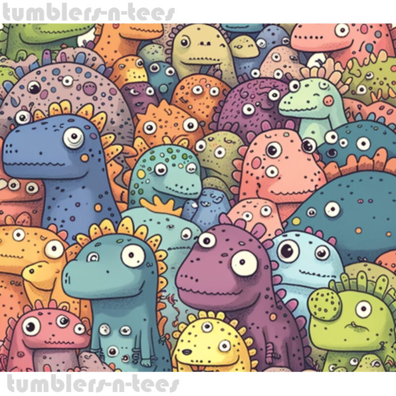 Watercolour Dinosaurs - Image 4