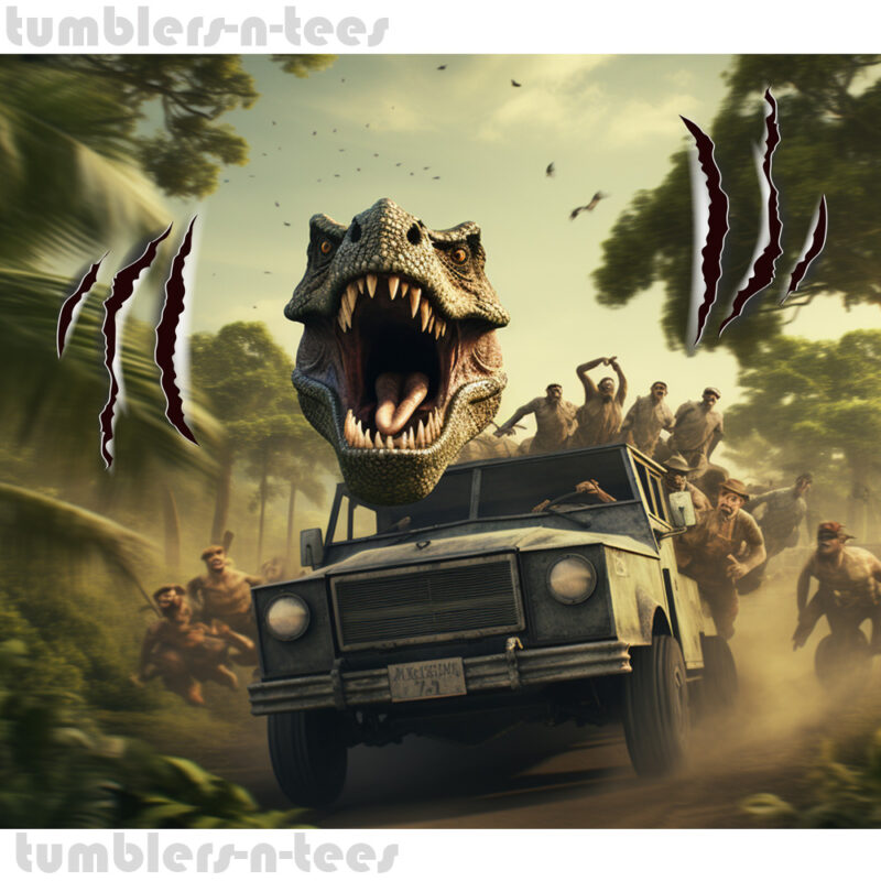 Dinosaur on a Big Truck - Image 4