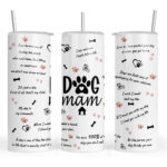 Dog Mam Black and White
