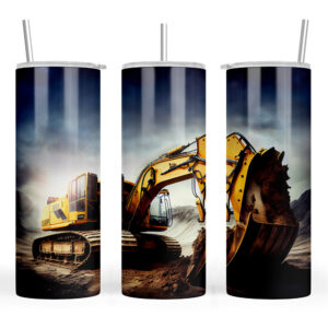 Yellow Excavator Digger