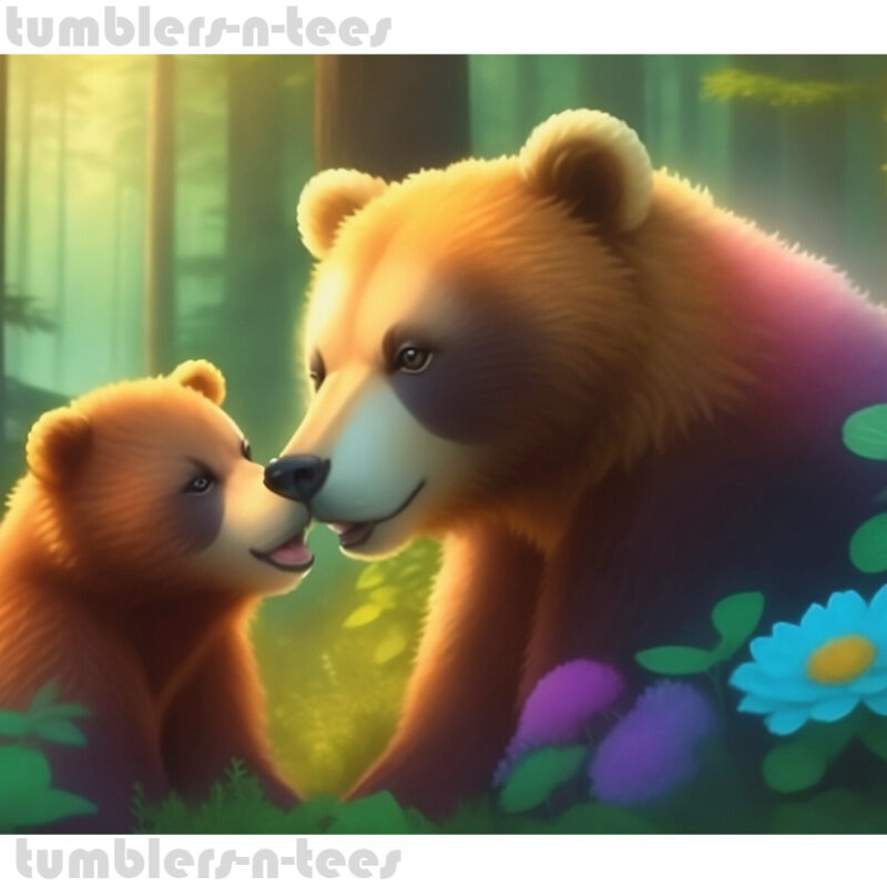 Mama Bear and Cub - Image 4