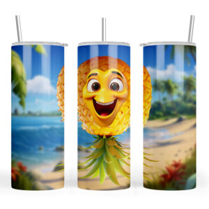 3D Upside down Pineaple