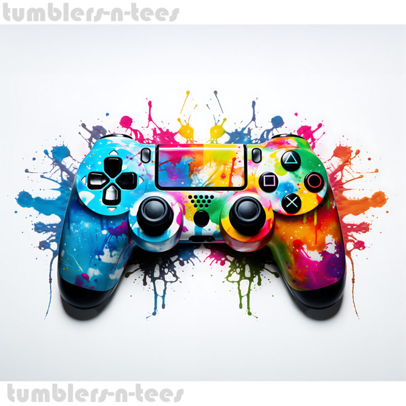 Paint Splatter Games Controller - Image 3