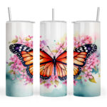 Monarch Butterfly on Flowers